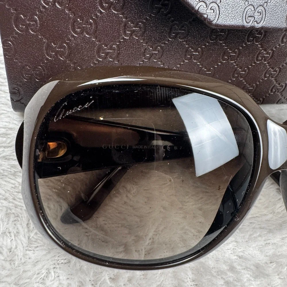 Gucci GG 3616/S CHOKHA Sunglasses Womens‎ 60-18-130 Black Preowned Case Included
